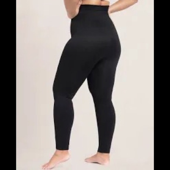 Empetua High Waisted Shaper Leggings Black Size L Slimming Compression Fall - Picture 1 of 4